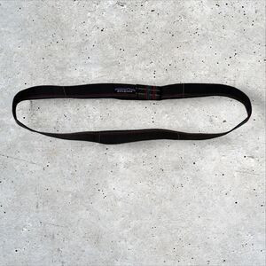 Patagonia Plaid Nylon Webbing Belt with Aluminum Buckle – Outdoor/Climbing